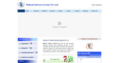 Desktop Screenshot of maheshsoft.com